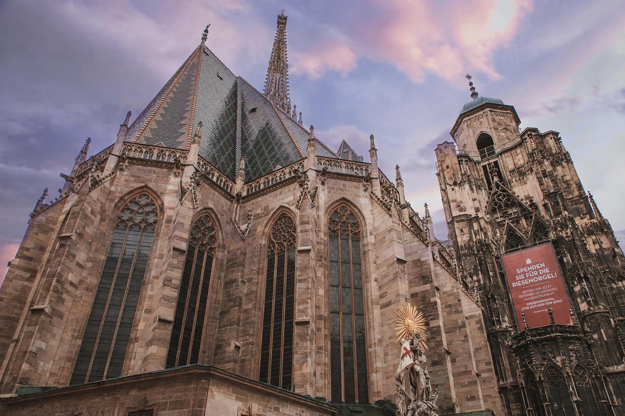 Exterior of St. Stephen's Cathedral in Vienna