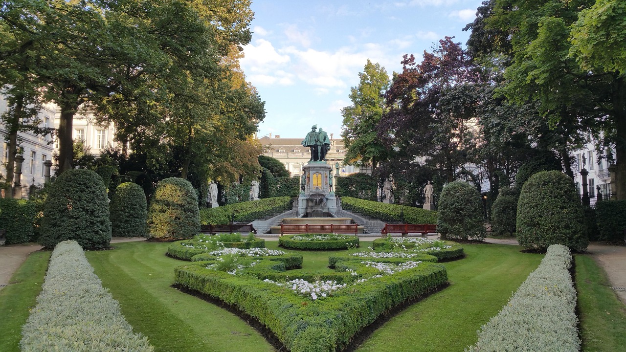 Sablon district in Brussels
