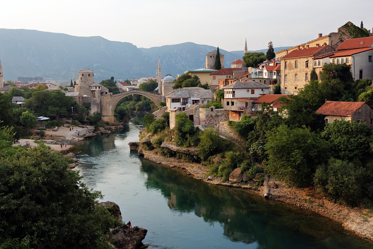 Stari Most Old Bridge in Mostar