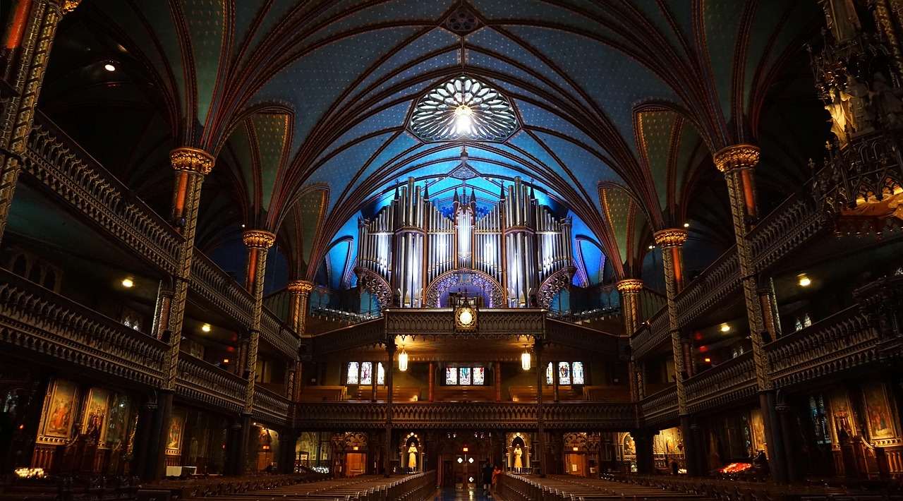 Notre-Dame Basilica of Montreal interior