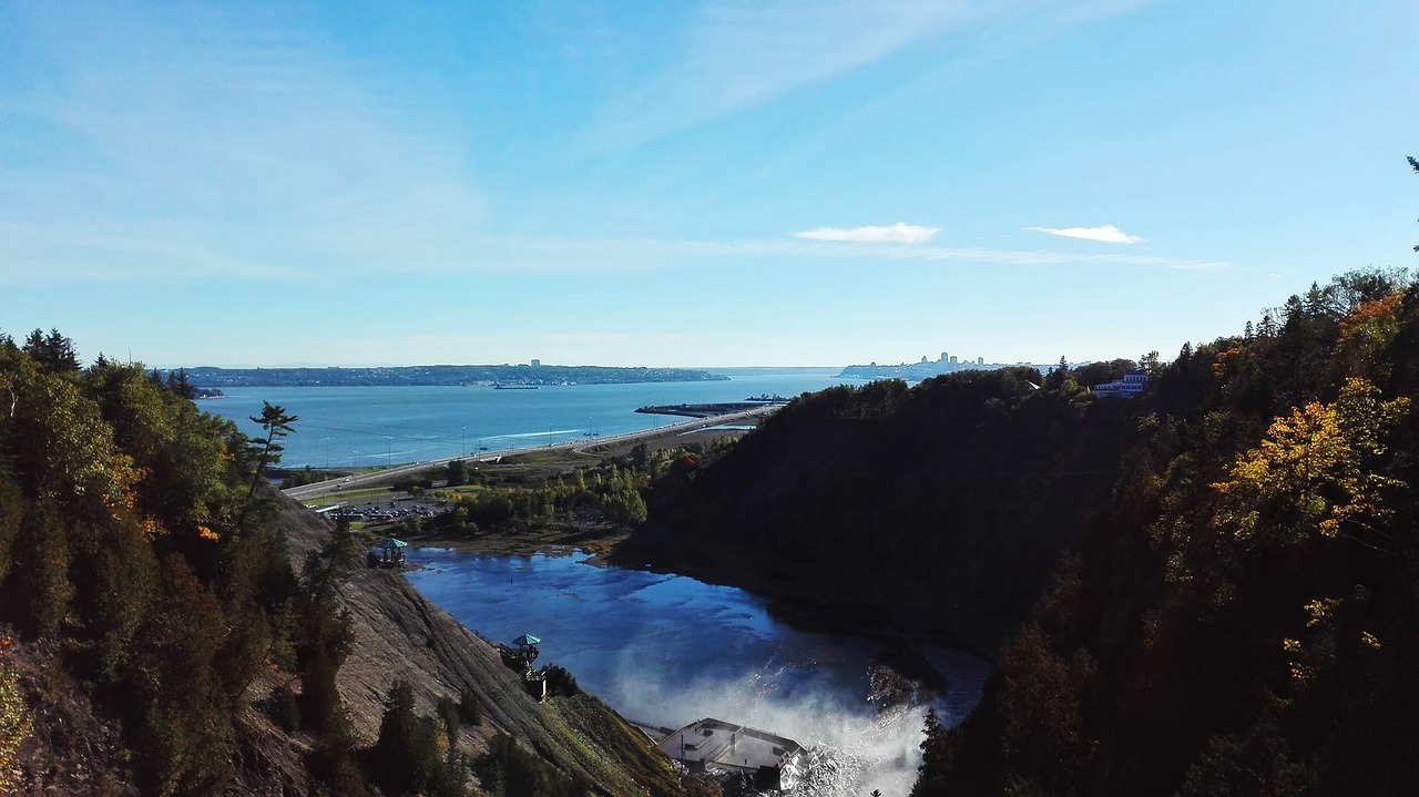 Montmorency Falls near Quebec City