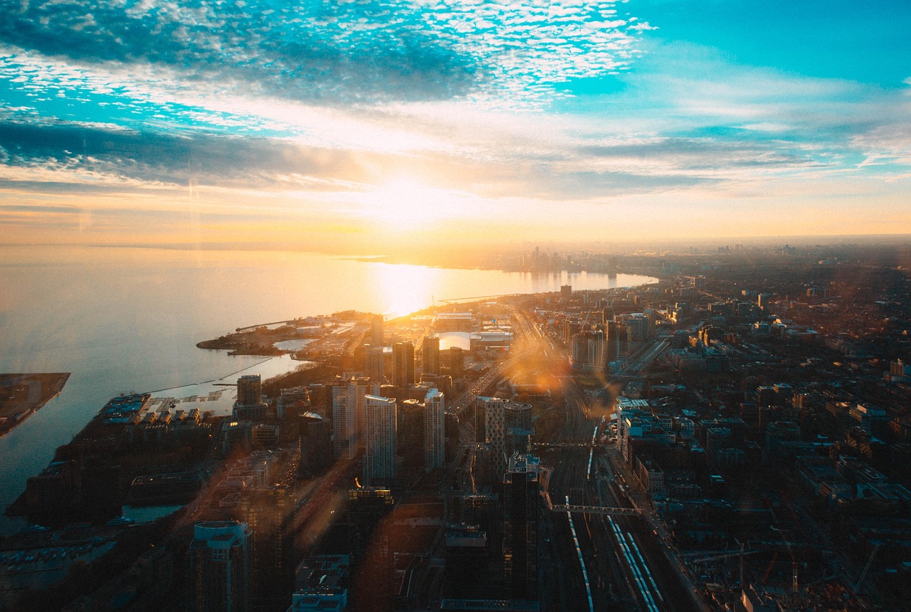 Downtown Toronto skyline daytime view
