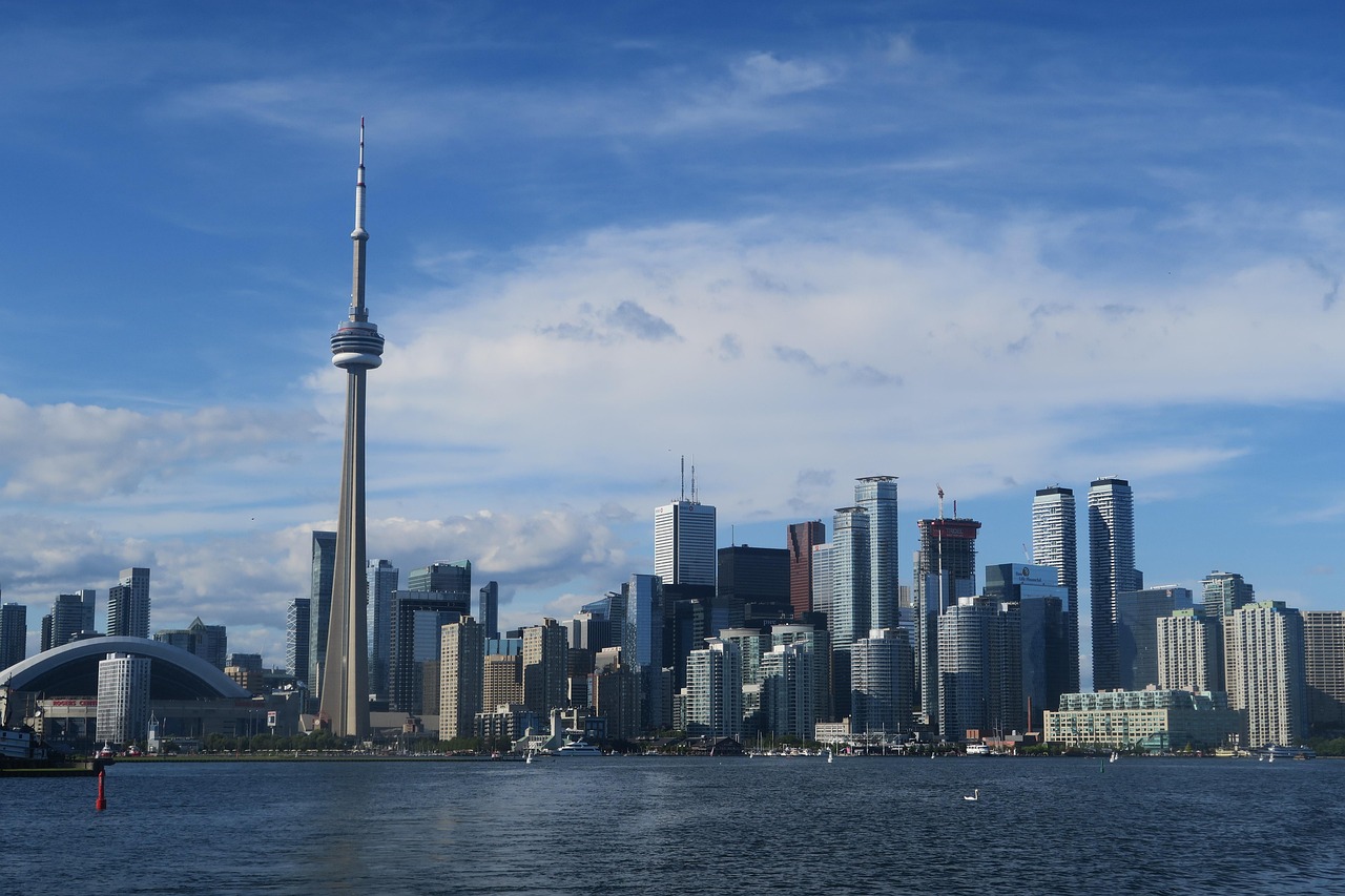 Panoramic cityscape of Toronto