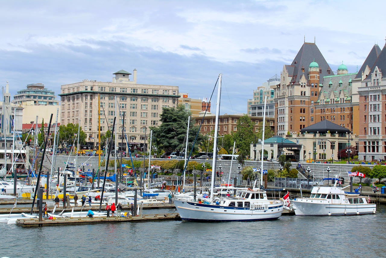 British Columbia Parliament Buildings in Victoria