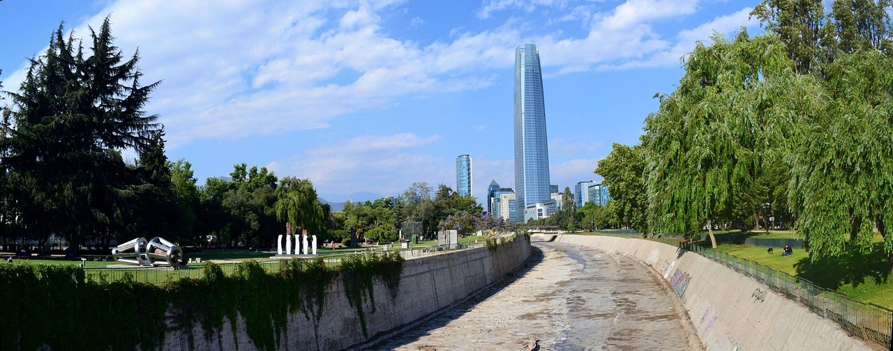 Costanera Center mall and skyscraper in Santiago