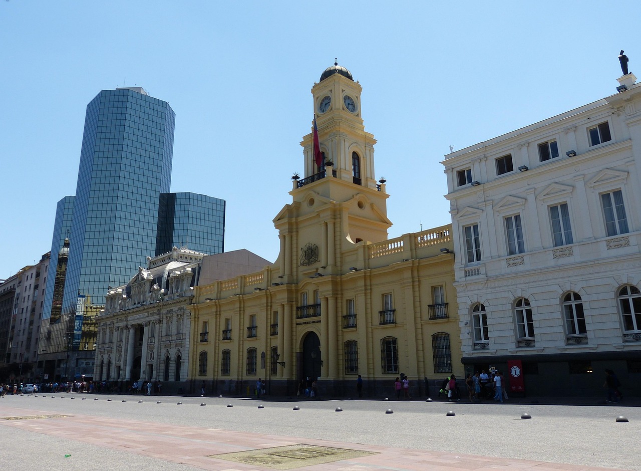 Plaza de Armas in Santiago