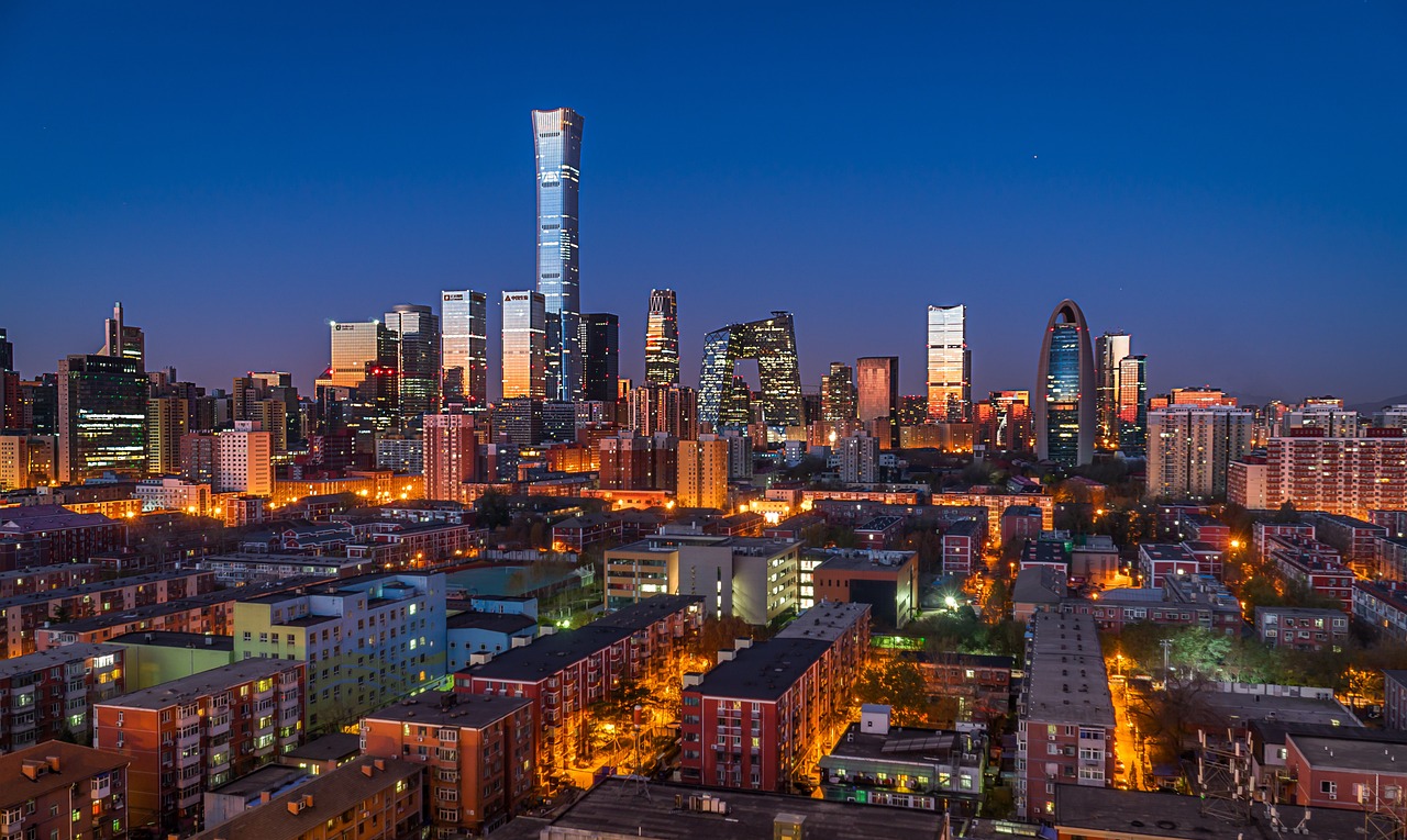 Best view of Beijing, China