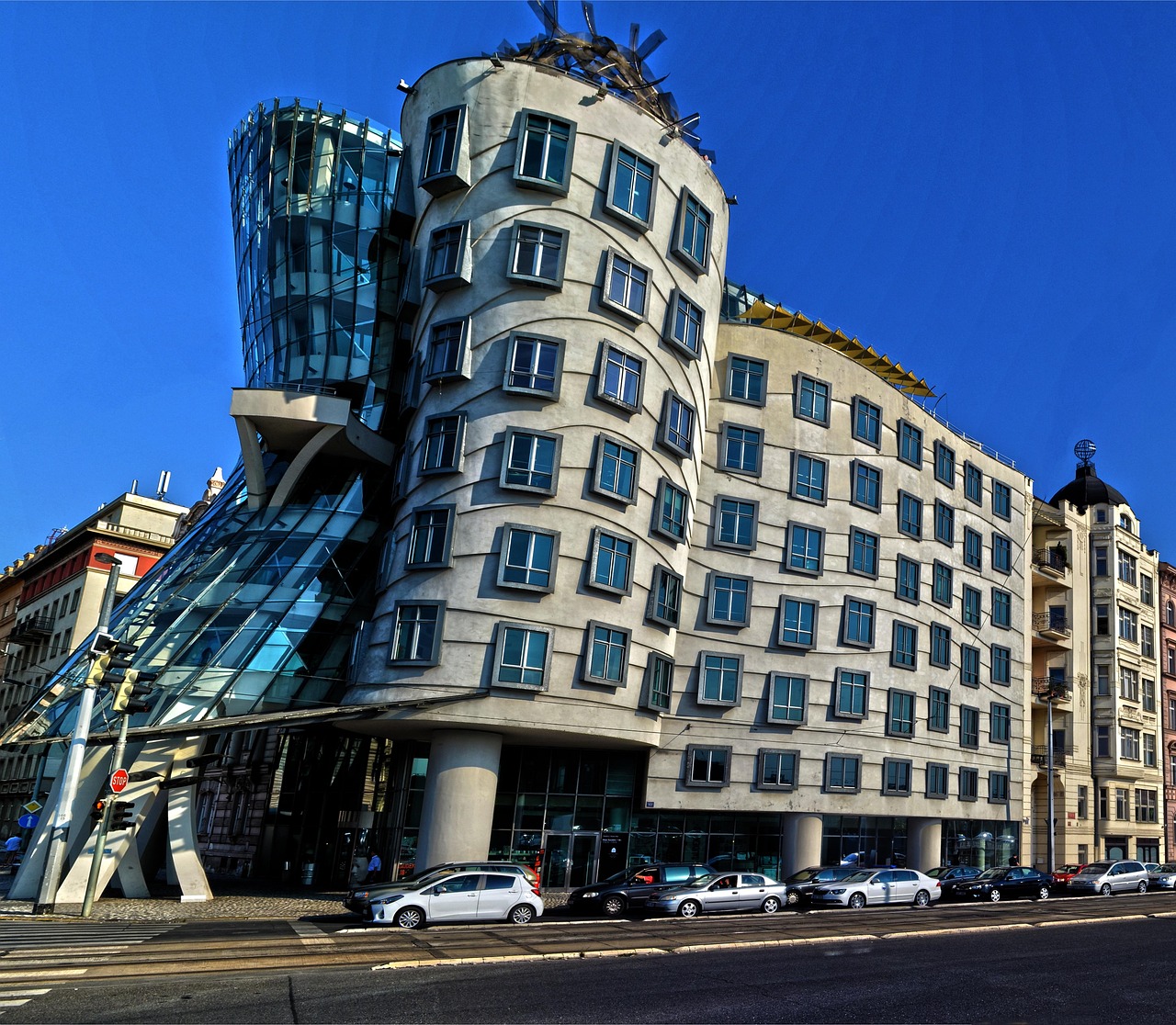 Dancing House in Prague