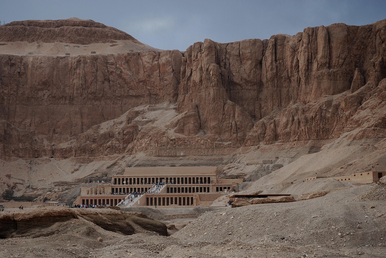Temple of Hatshepsut in Luxor Egypt