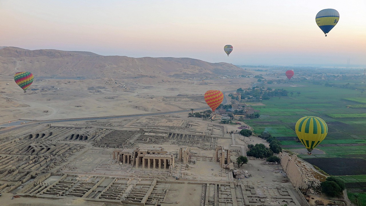 Valley of the Kings tombs in Luxor Egypt