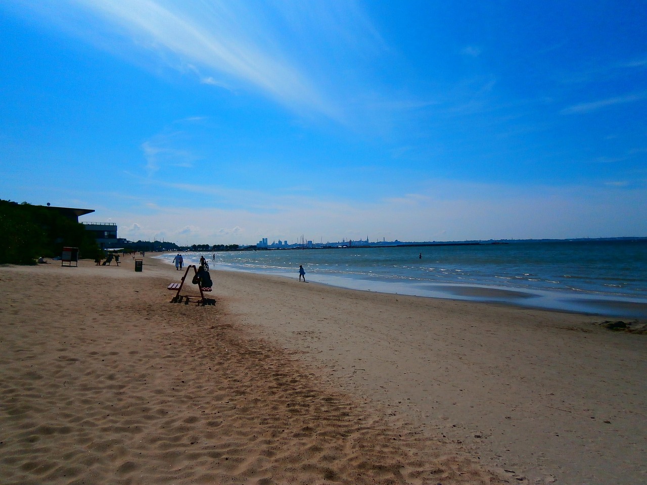 Pirita beach in Tallinn