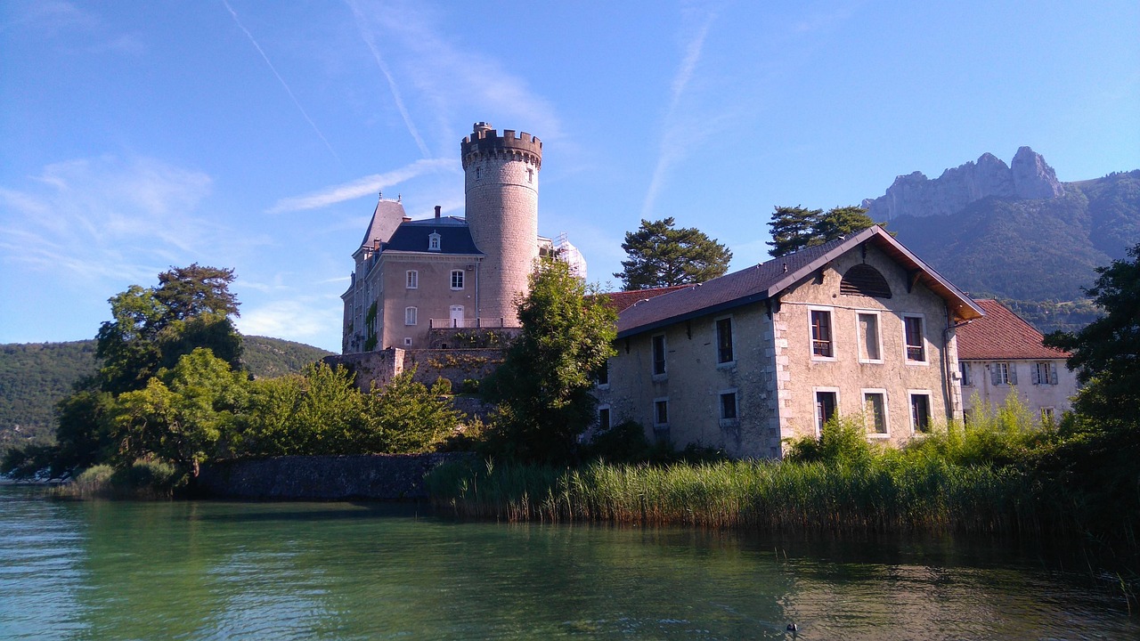 Château de Duingt on Lake Annecy