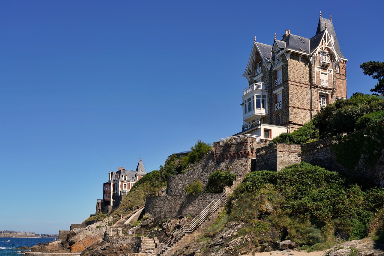 Belle Époque villas in Dinard