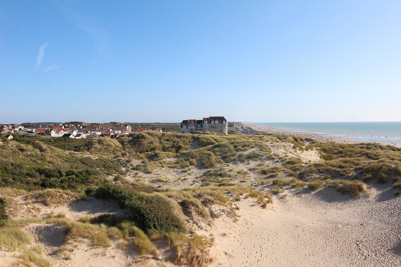 Dunes near Calais Beach