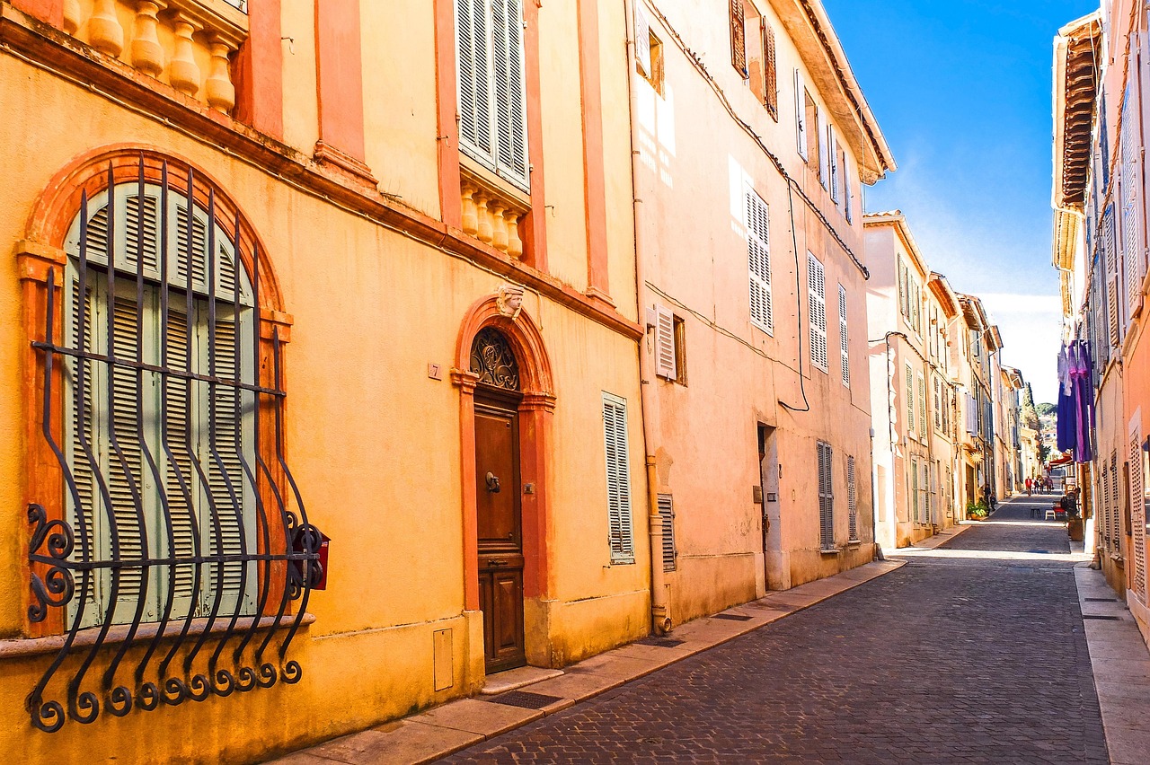 Hilltop village in Provence near Cassis
