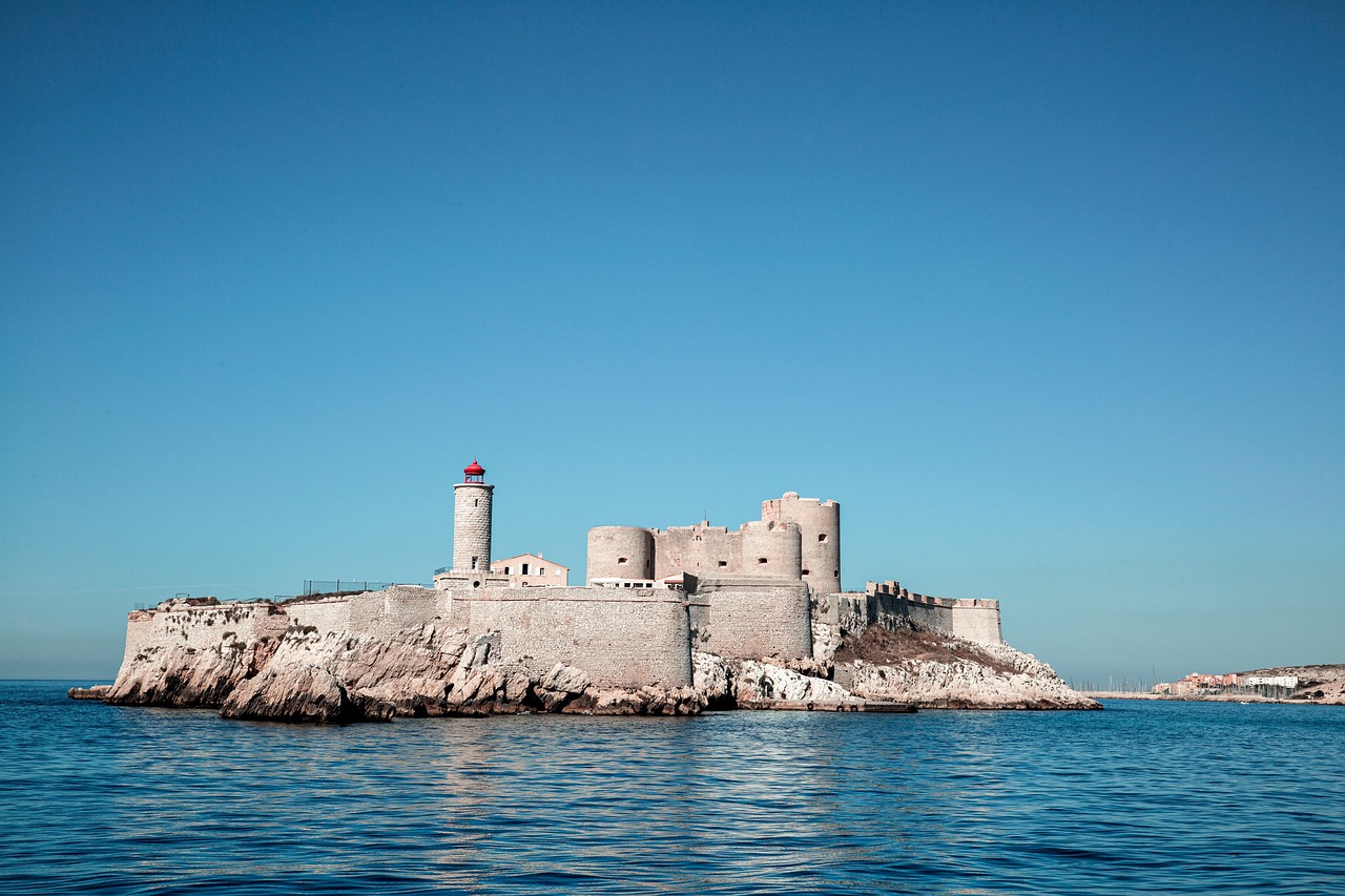 Château d'If fortress island near Marseille