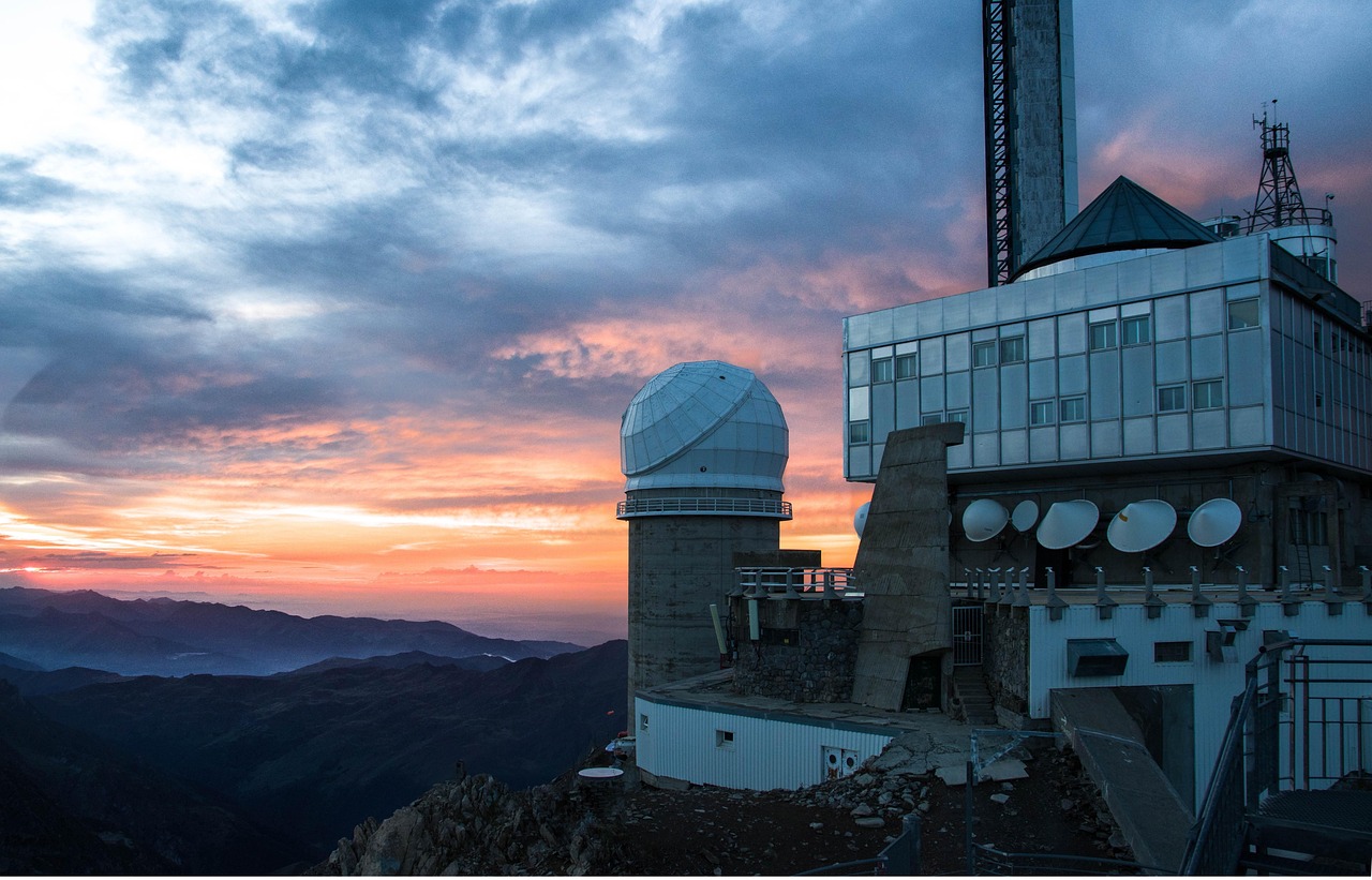Pic du Midi de Bigorre observatory in the Pyrenees