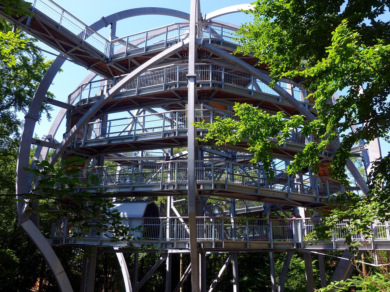 Ropes course and adventure park near Bad Harzburg