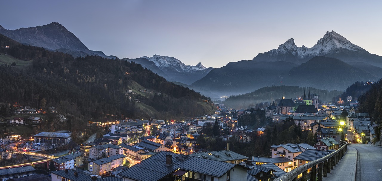 Hillside village near Berchtesgaden