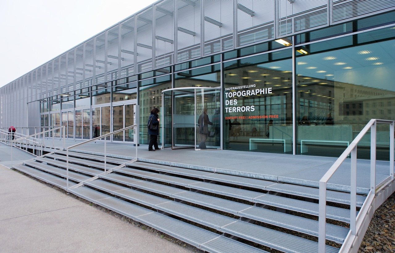 Topography of Terror documentation center in Berlin