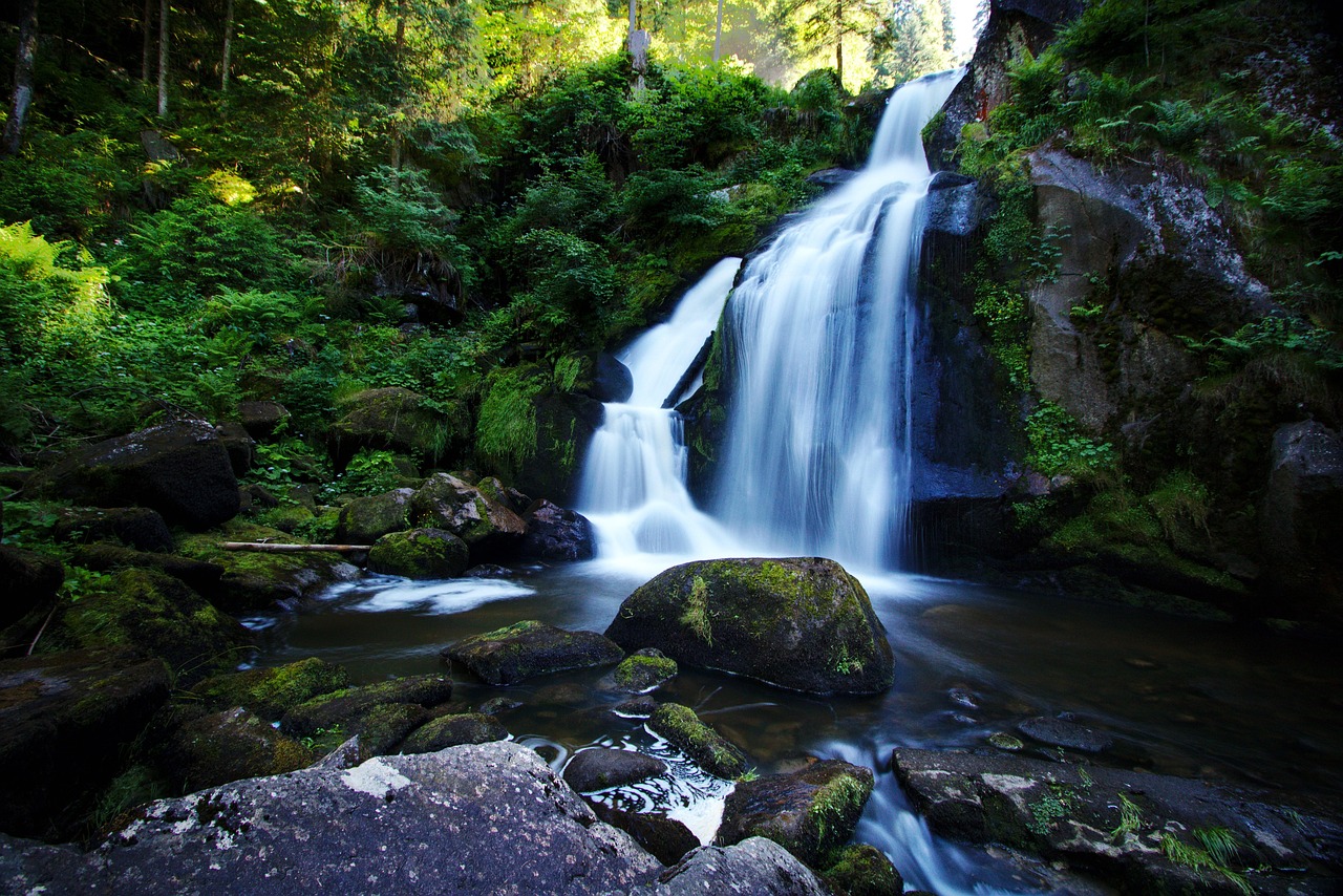 Triberg waterfalls in the Black Forest