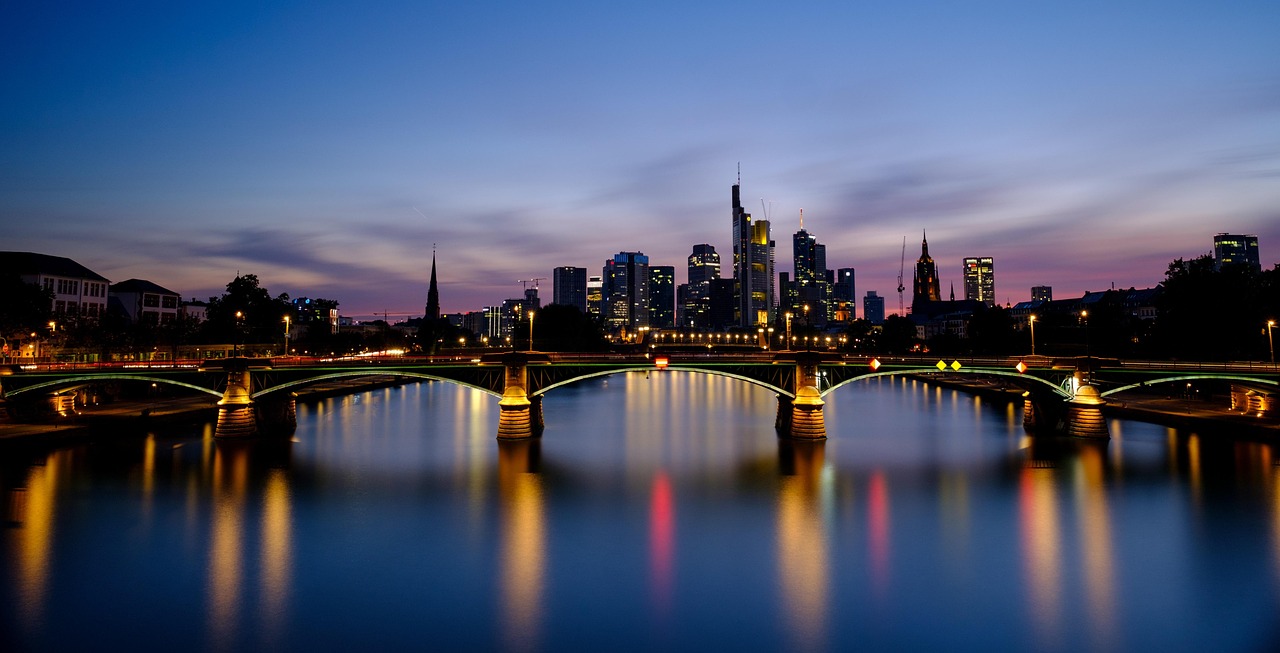 Best view of Frankfurt, Germany