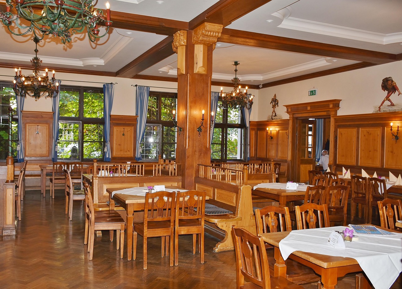 Hofbräuhaus beer hall in Munich