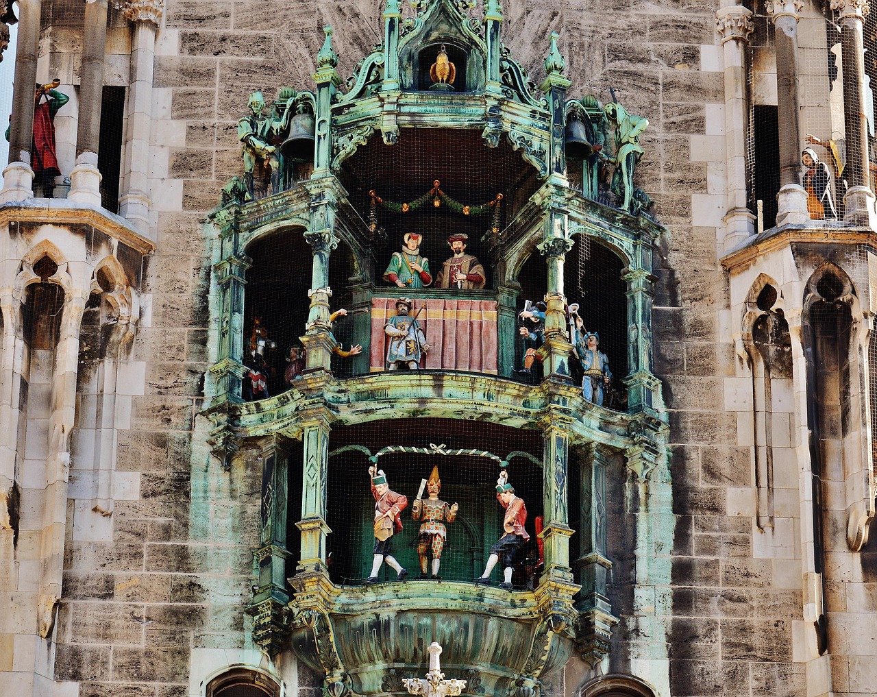Marienplatz and Neues Rathaus in Munich