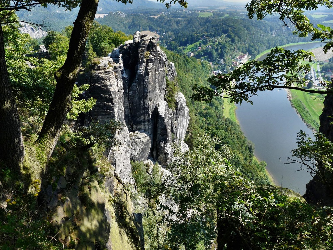 Bastei Bridge in Saxon Switzerland