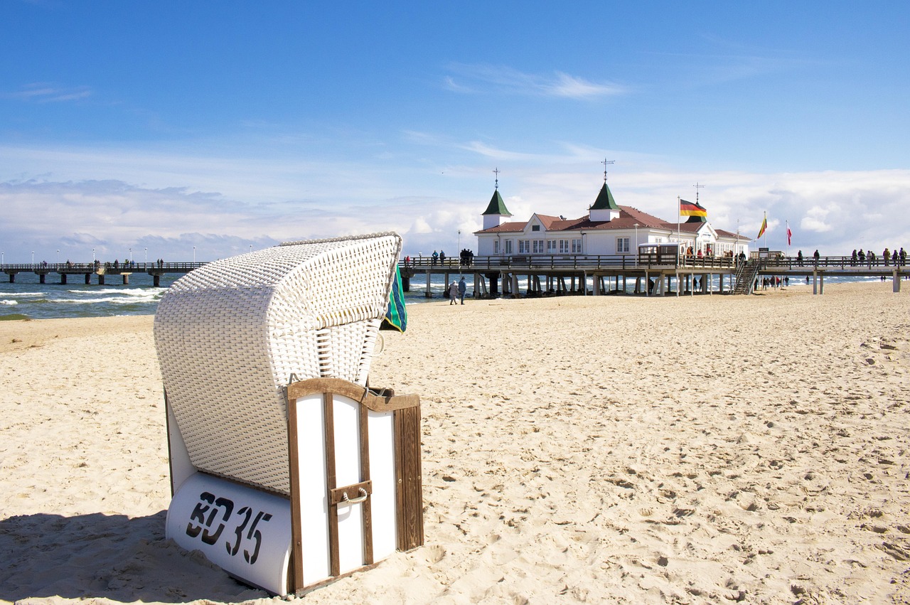 Ahlbeck pier on Usedom
