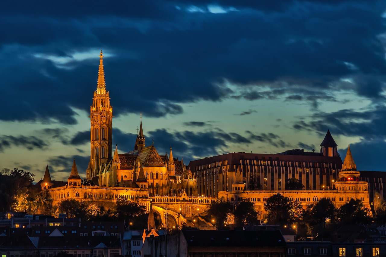 Buda Castle in Budapest, Hungary