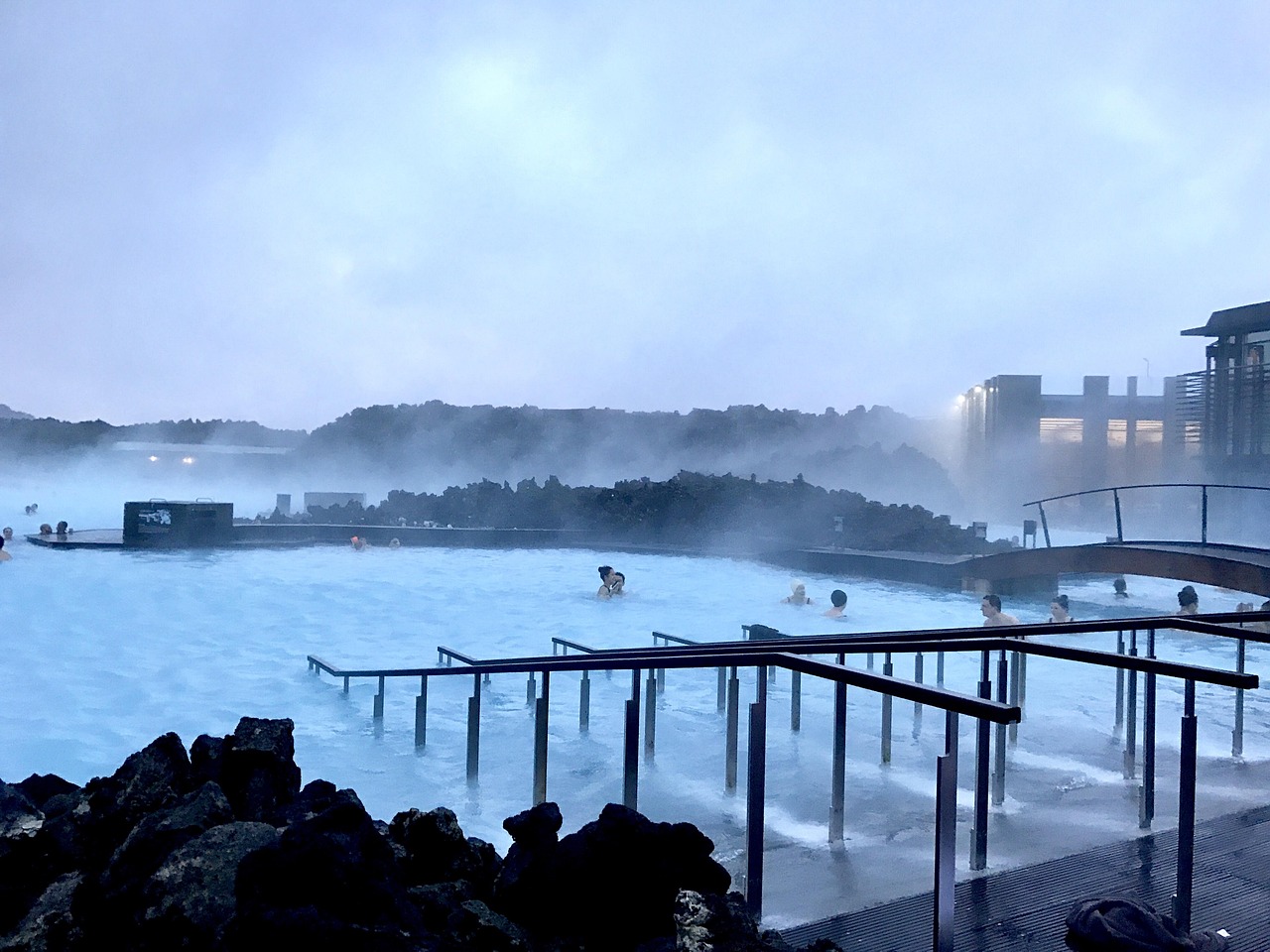 Blue Lagoon geothermal spa near Reykjavik