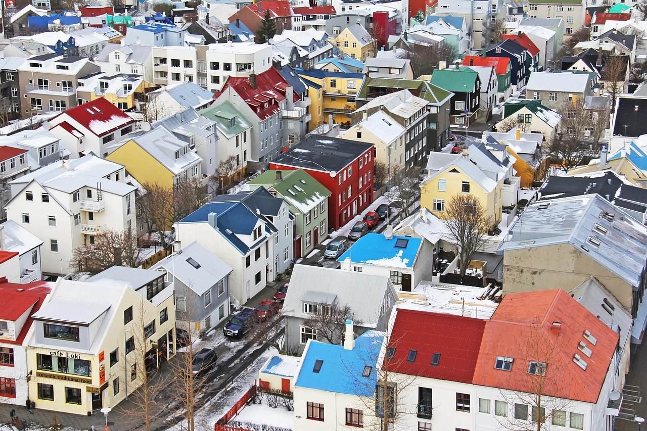 Hallgrímskirkja church in Reykjavik