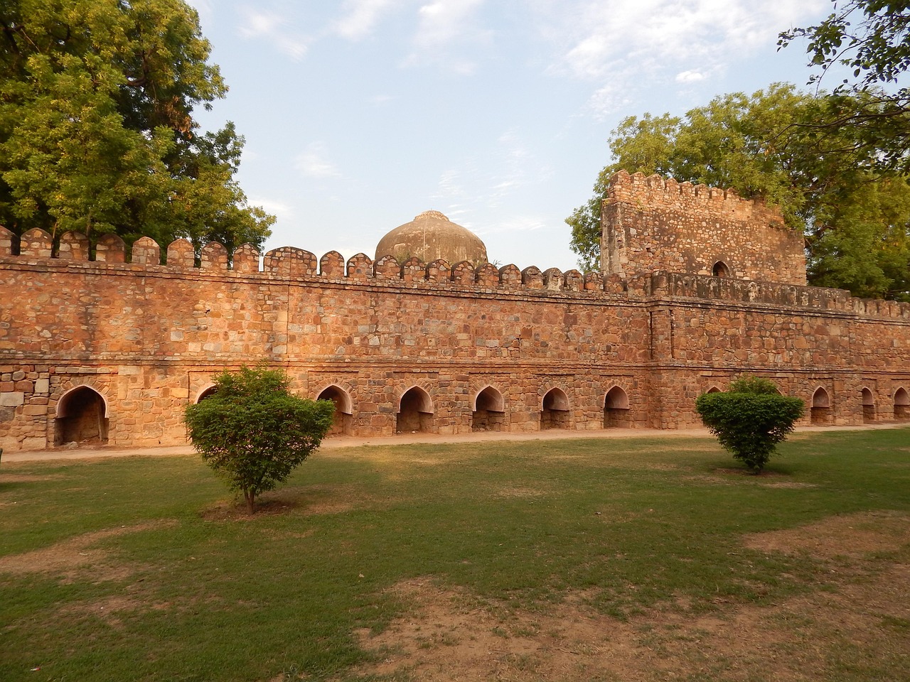 Lodhi Gardens park in Delhi