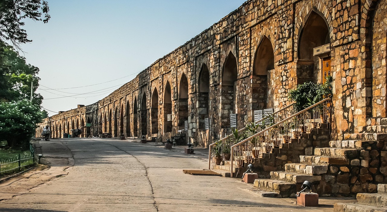 Purana Qila Old Fort in Delhi