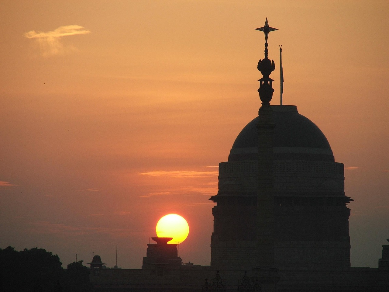 Rashtrapati Bhavan Presidential Palace in Delhi