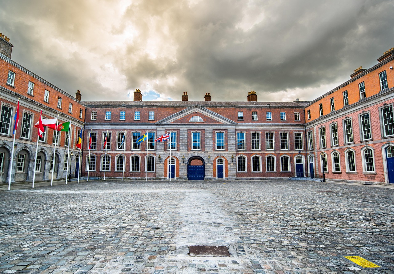 Dublin Castle courtyard