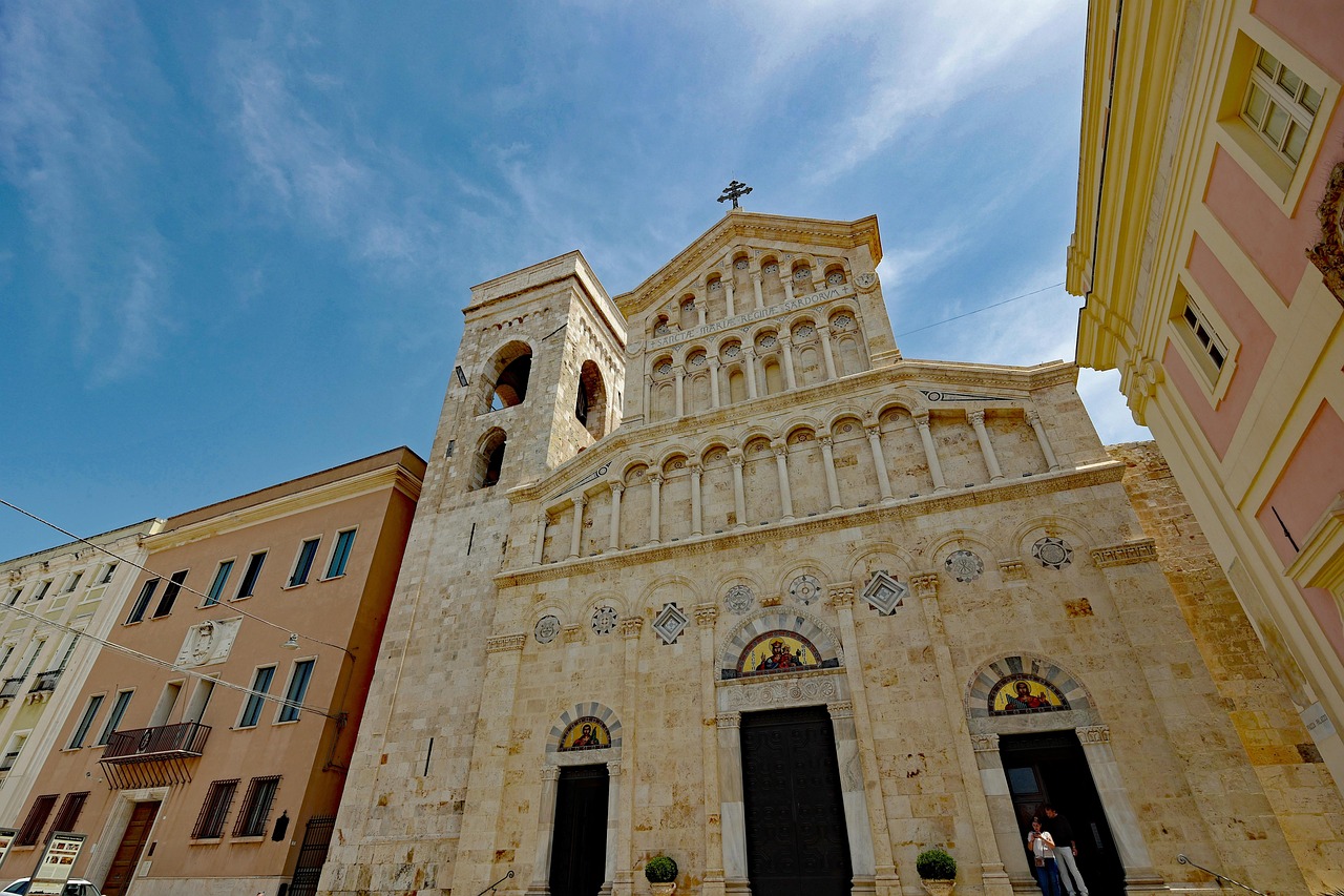 Cagliari Cathedral in Italy