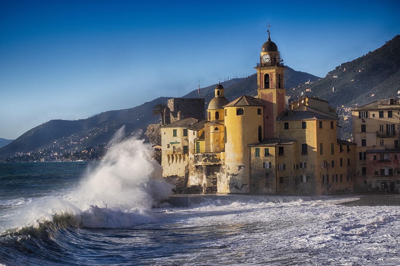 Camogli seaside town near Genoa