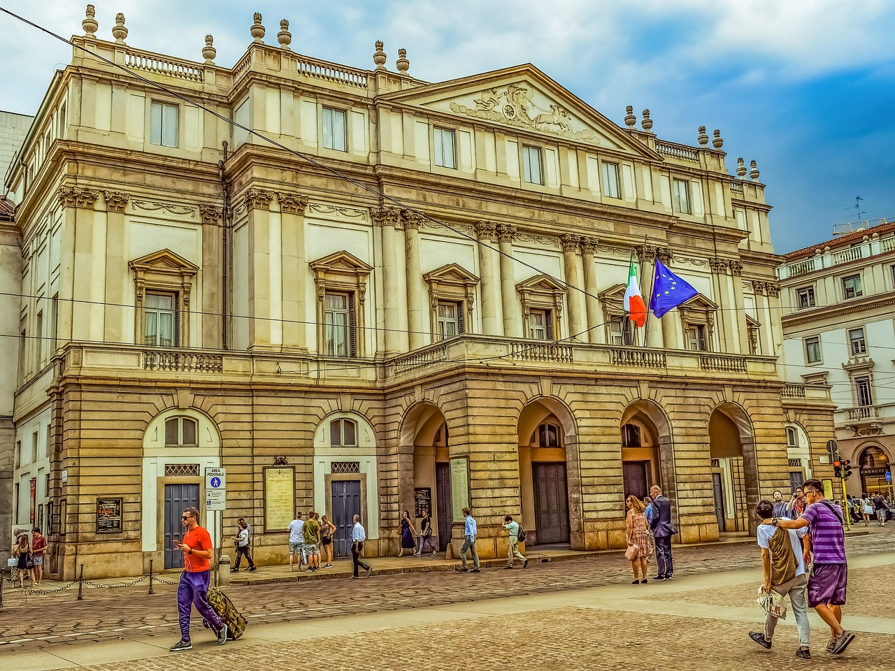 Teatro alla Scala opera house in Milan