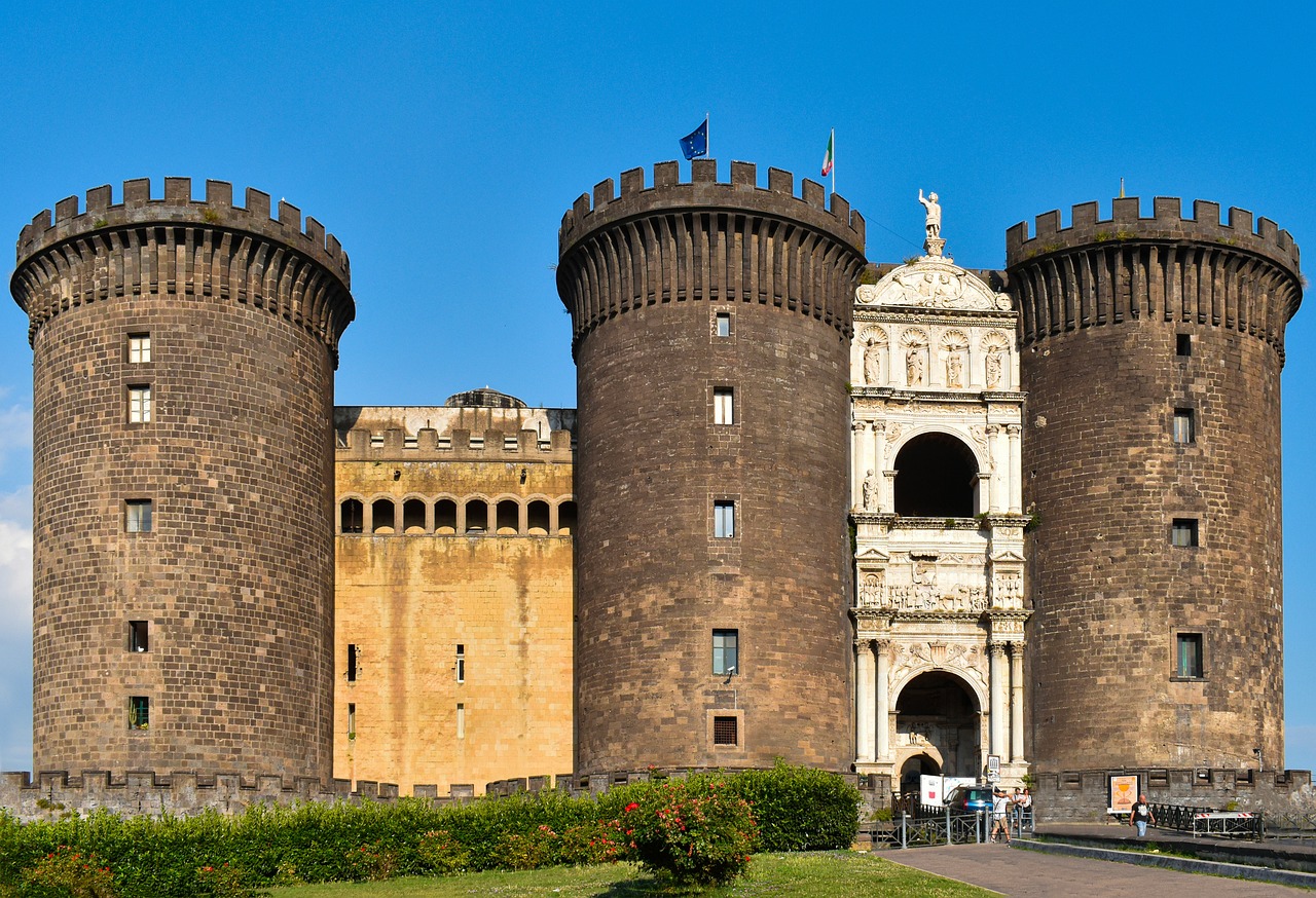 Castel Nuovo fortress in Naples