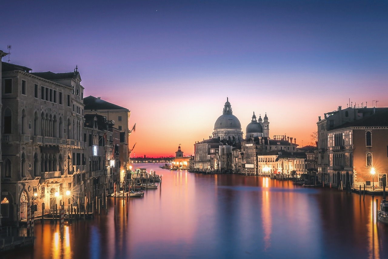 Venice Grand Canal in Veneto, Italy