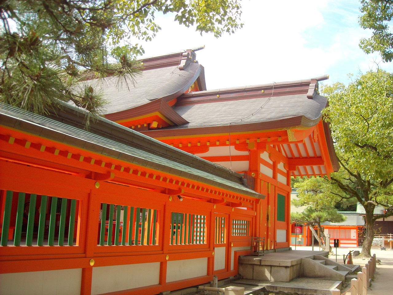 Sumiyoshi Shrine in Fukuoka