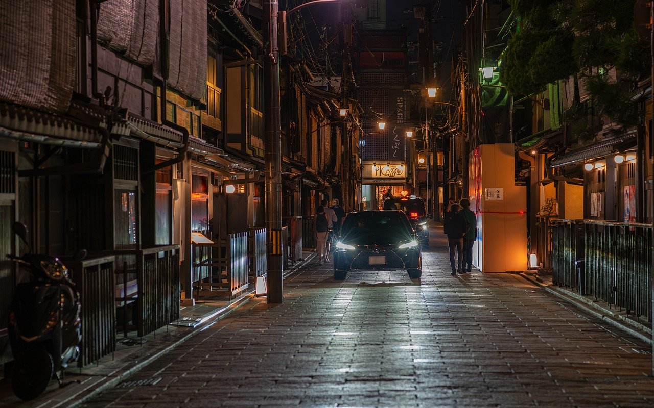 Nightlife in Gion, Kyoto