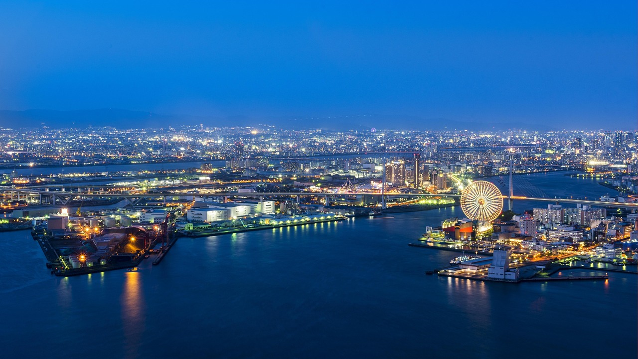 Best view of Osaka, Japan