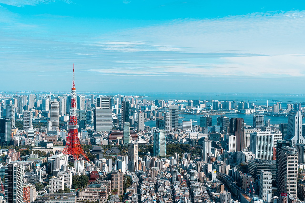 Best view of Tokyo, Japan