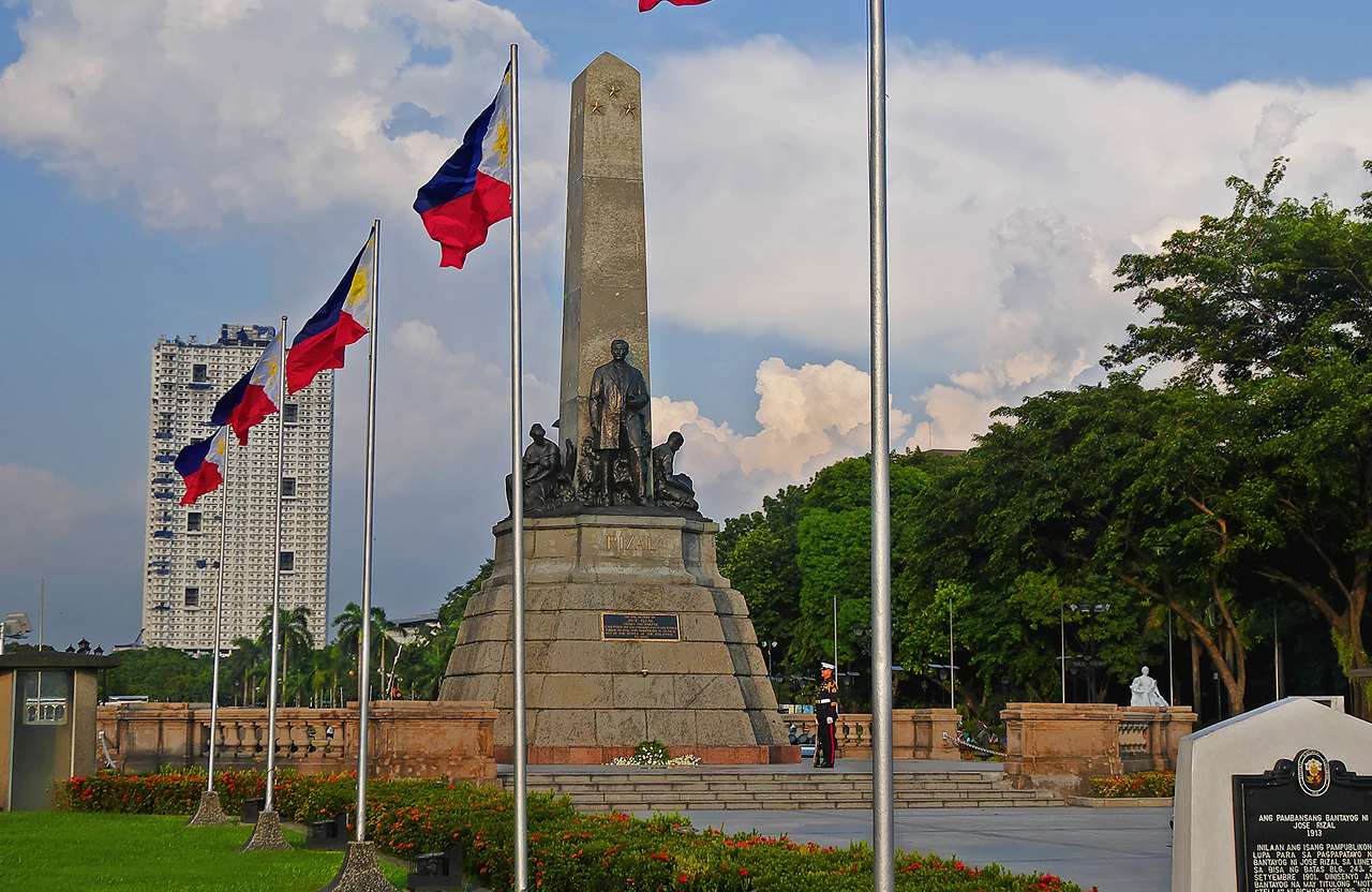 Rizal Park (Luneta) in Manila, Philippines