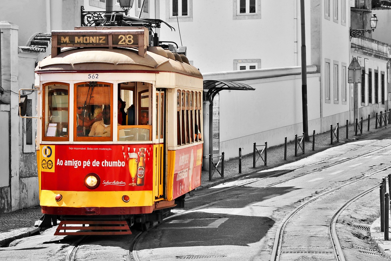 Alfama neighborhood streets in Lisbon