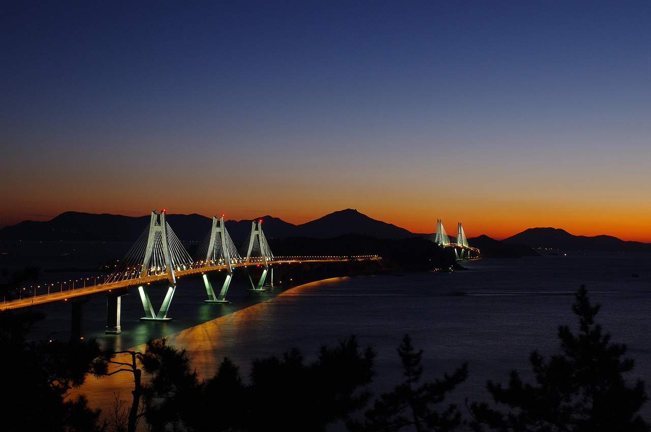 Geoje Island coastline near Busan