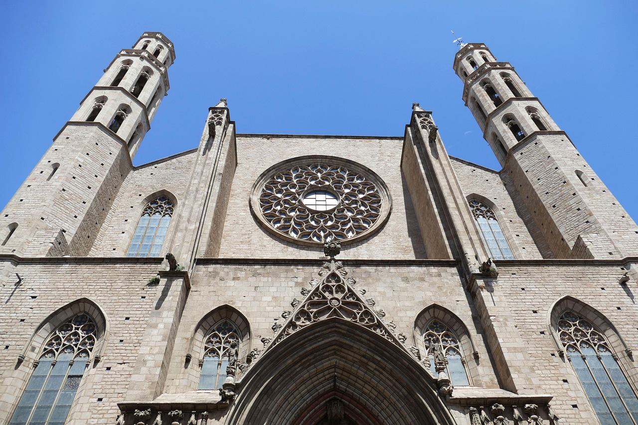 Santa Maria del Mar church in Barcelona